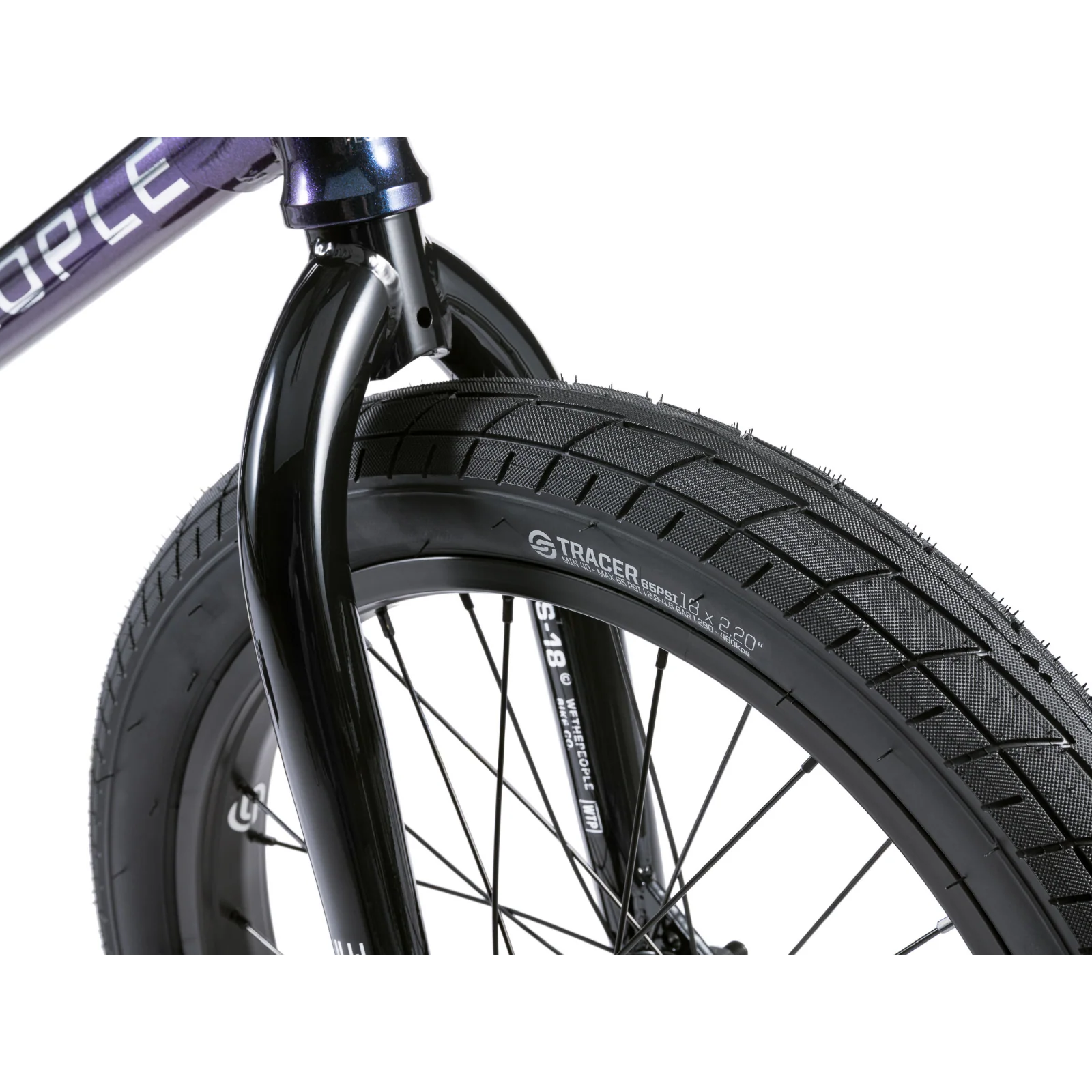 WTP CRS 18'' BMX Bike Galactic Purple - Image 8