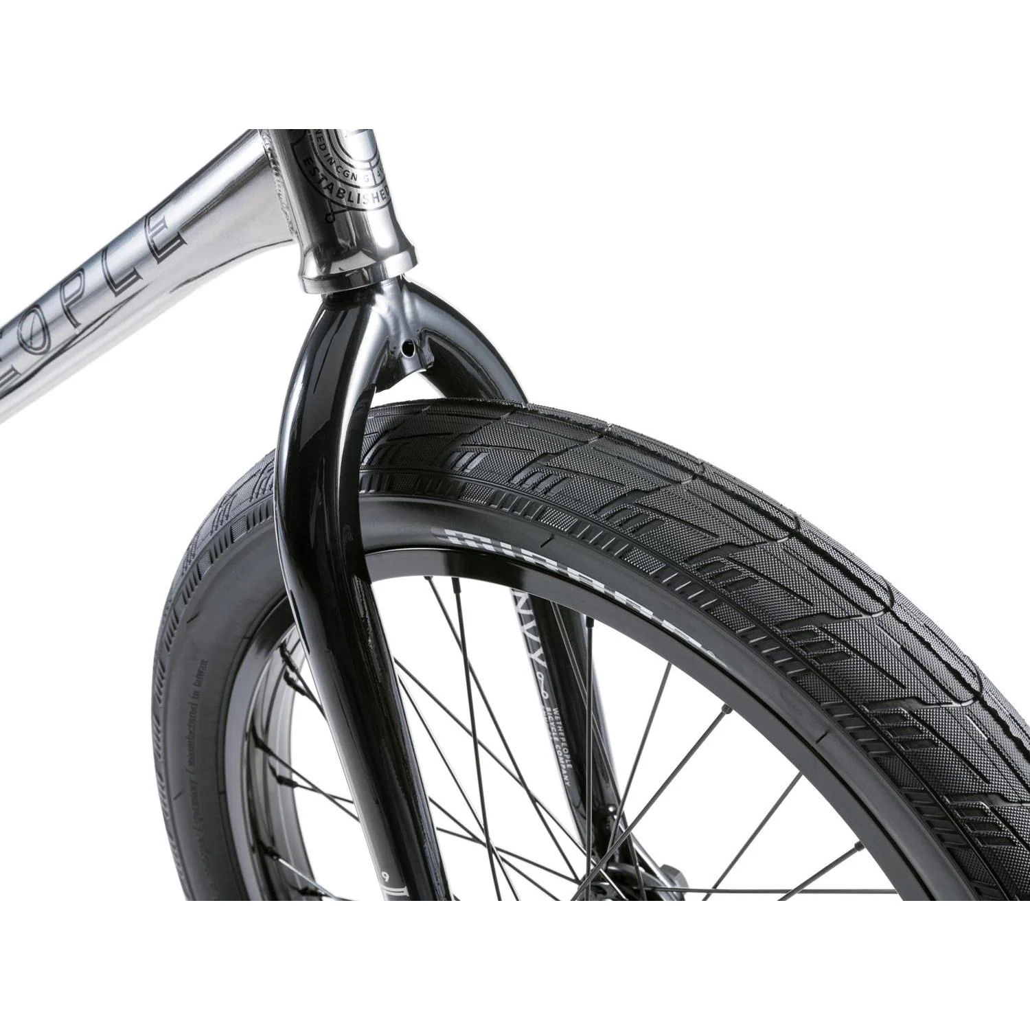 WTP Envy Freestyle BMX Bike Black Chrome - Image 3