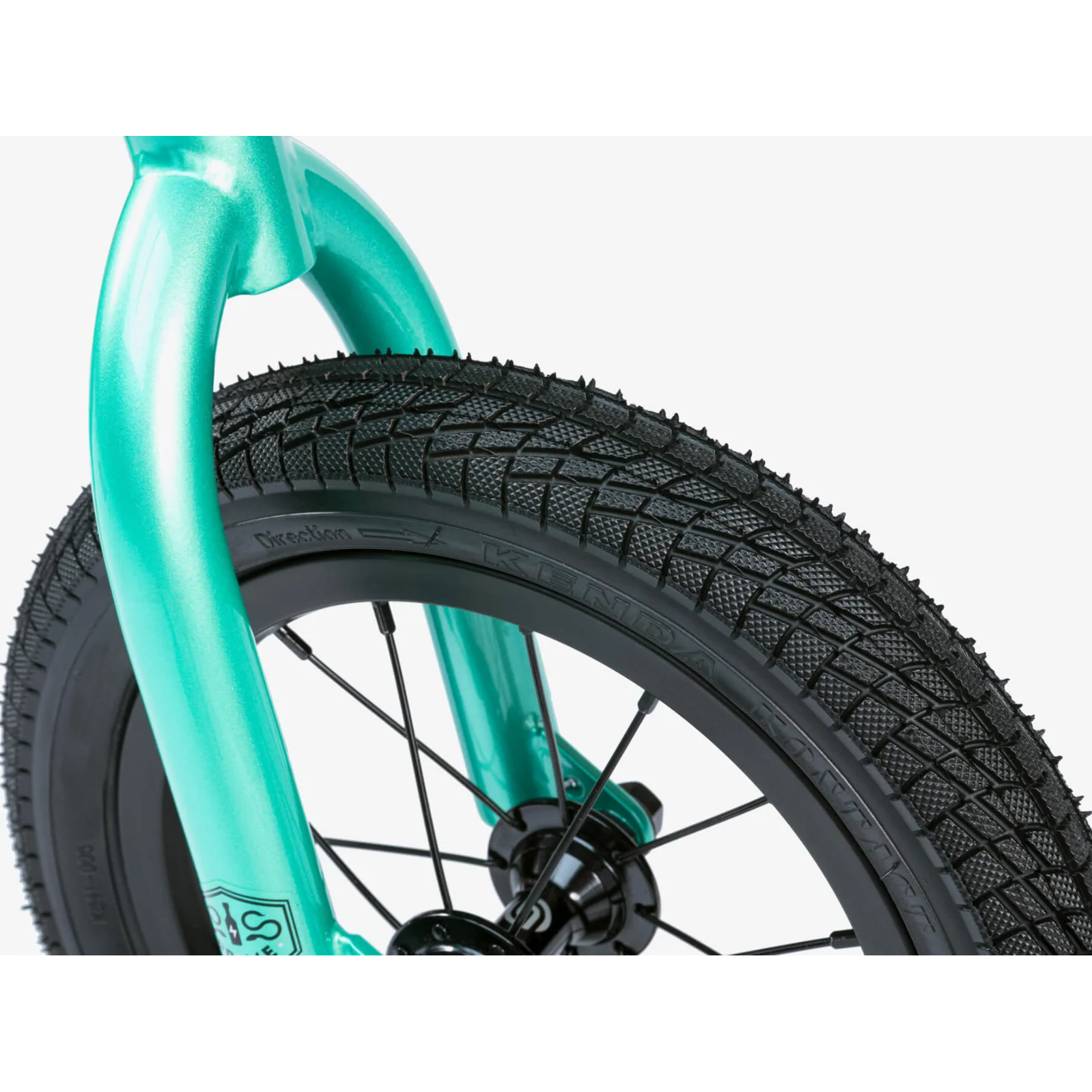 WTP Prime 12'' Balance Bike Metallic Mint - Image 9