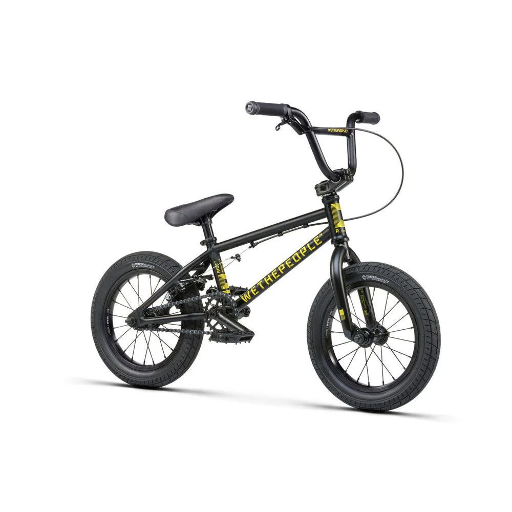 WTP Riot 14 Kids BMX Bike Bike Matt Black - Image 3