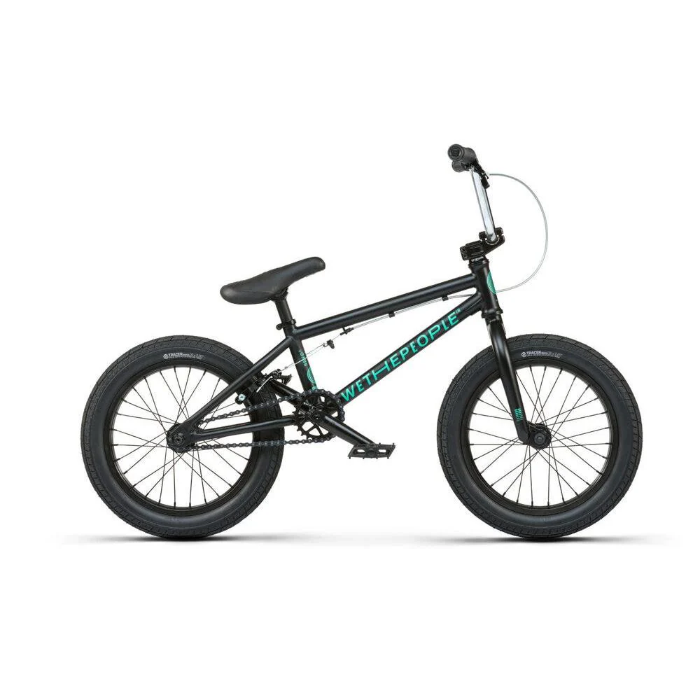 WTP Seed 16 Inch Kid's BMX Bike Bike Matt Black