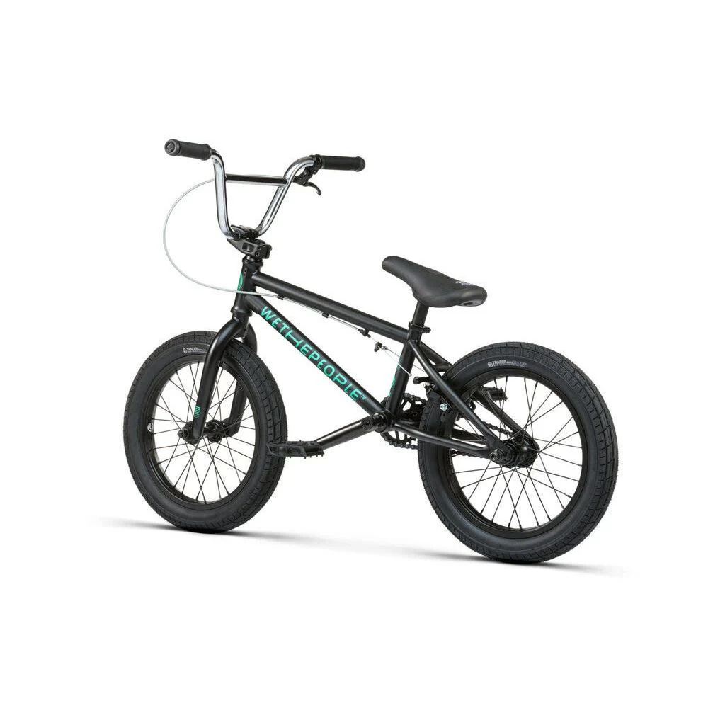 WTP Seed 16 Inch Kid's BMX Bike Bike Matt Black - Image 3