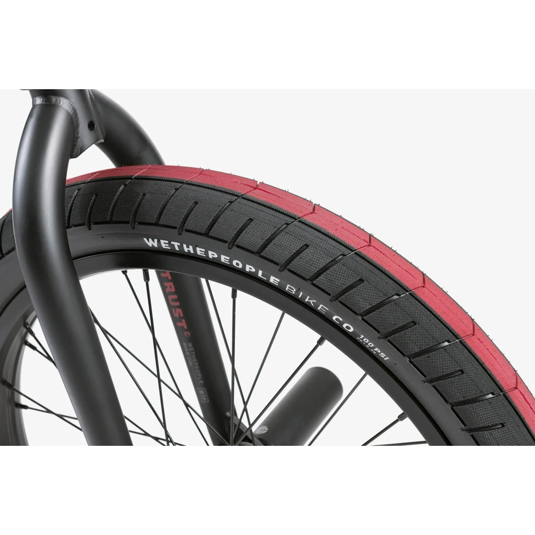 WTP Trust Cassette BMX Bike Matt Black - Image 10