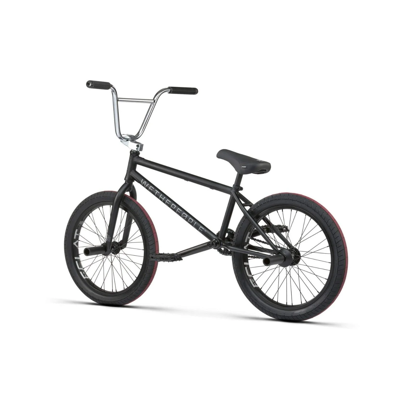 WTP Trust Cassette BMX Bike Matt Black - Image 3