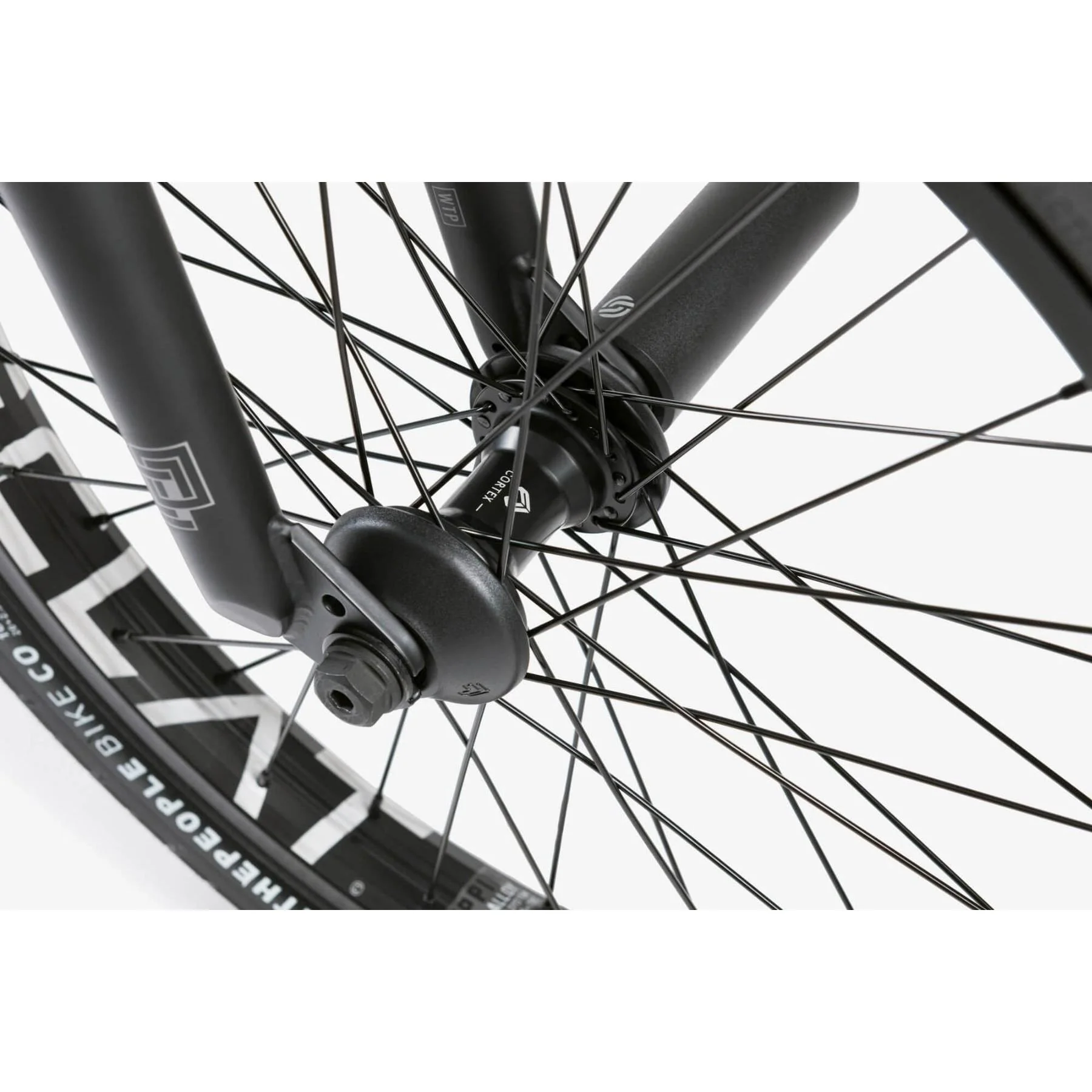 WTP Trust Cassette BMX Bike Matt Black - Image 9