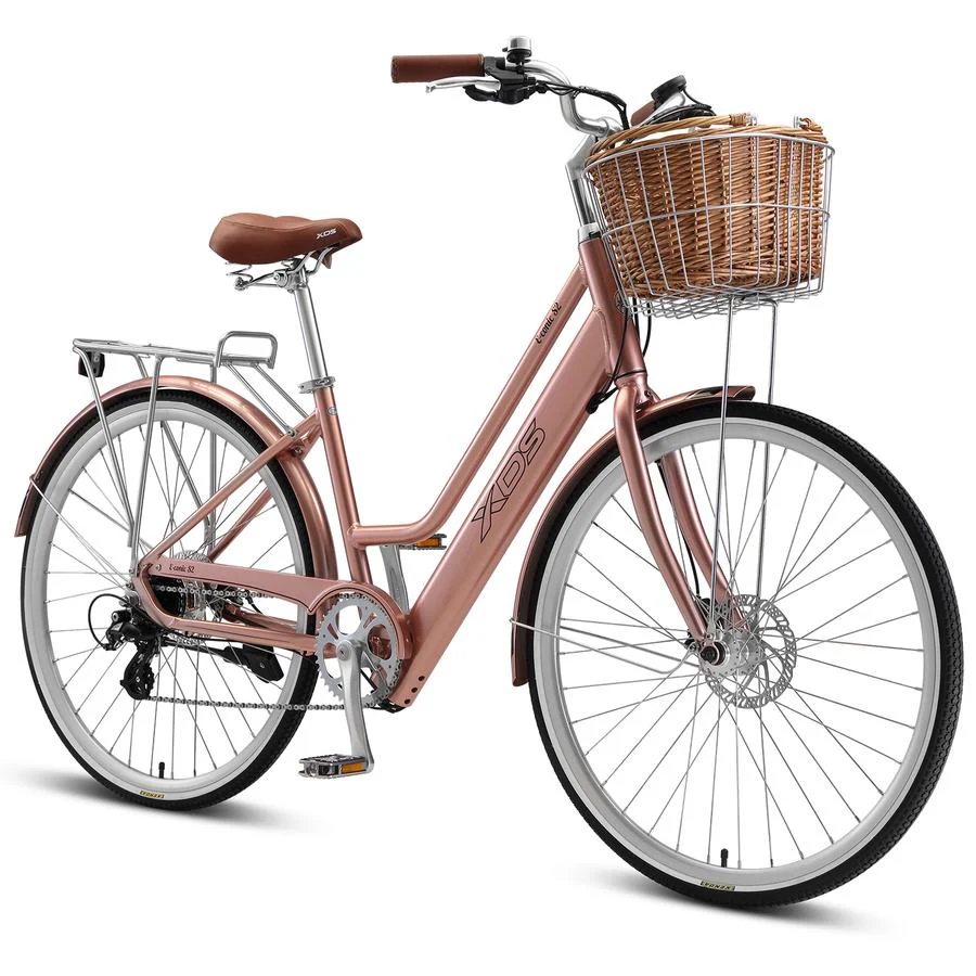XDS E-Conic S2 Electric Cruiser Bike Rose Gold - Image 2