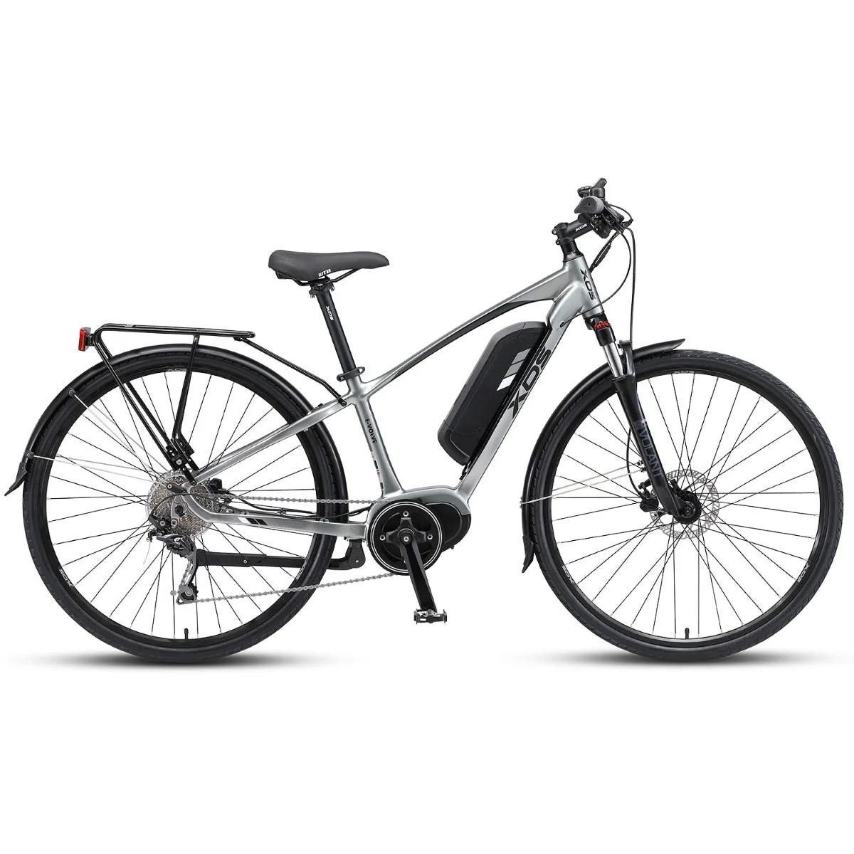 XDS E-Volve Electric Hybrid Bike Grey