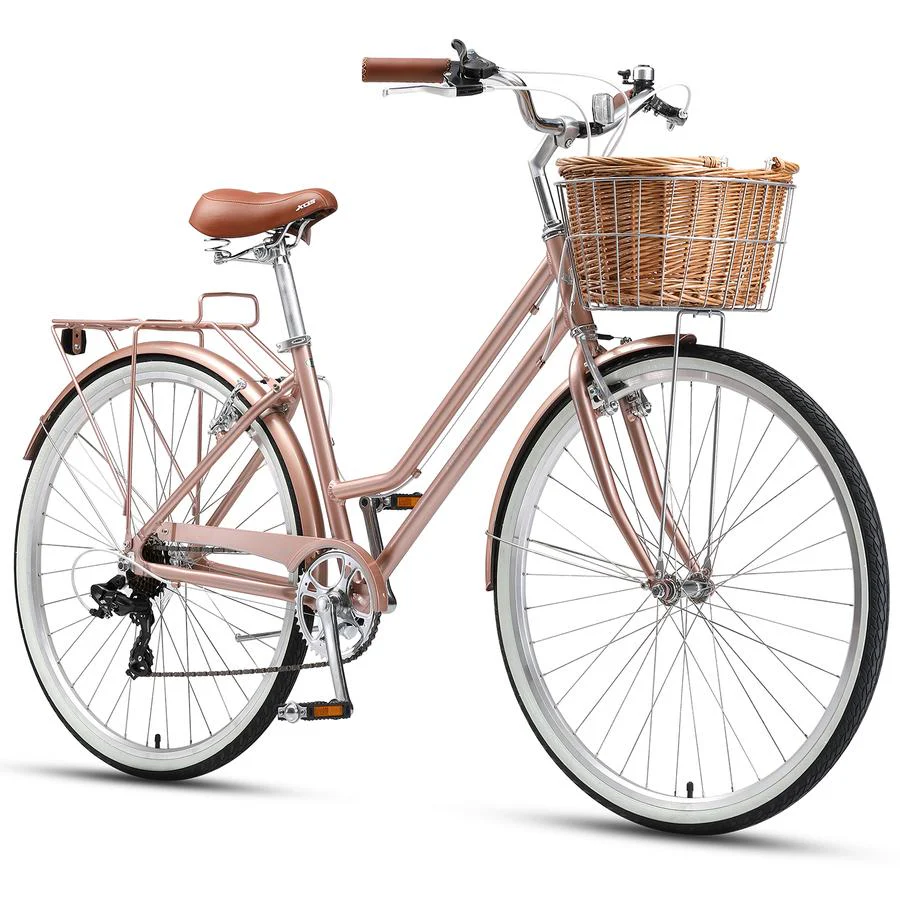 XDS Retro Marilyn Cruiser Bike Rose Gold - Image 2