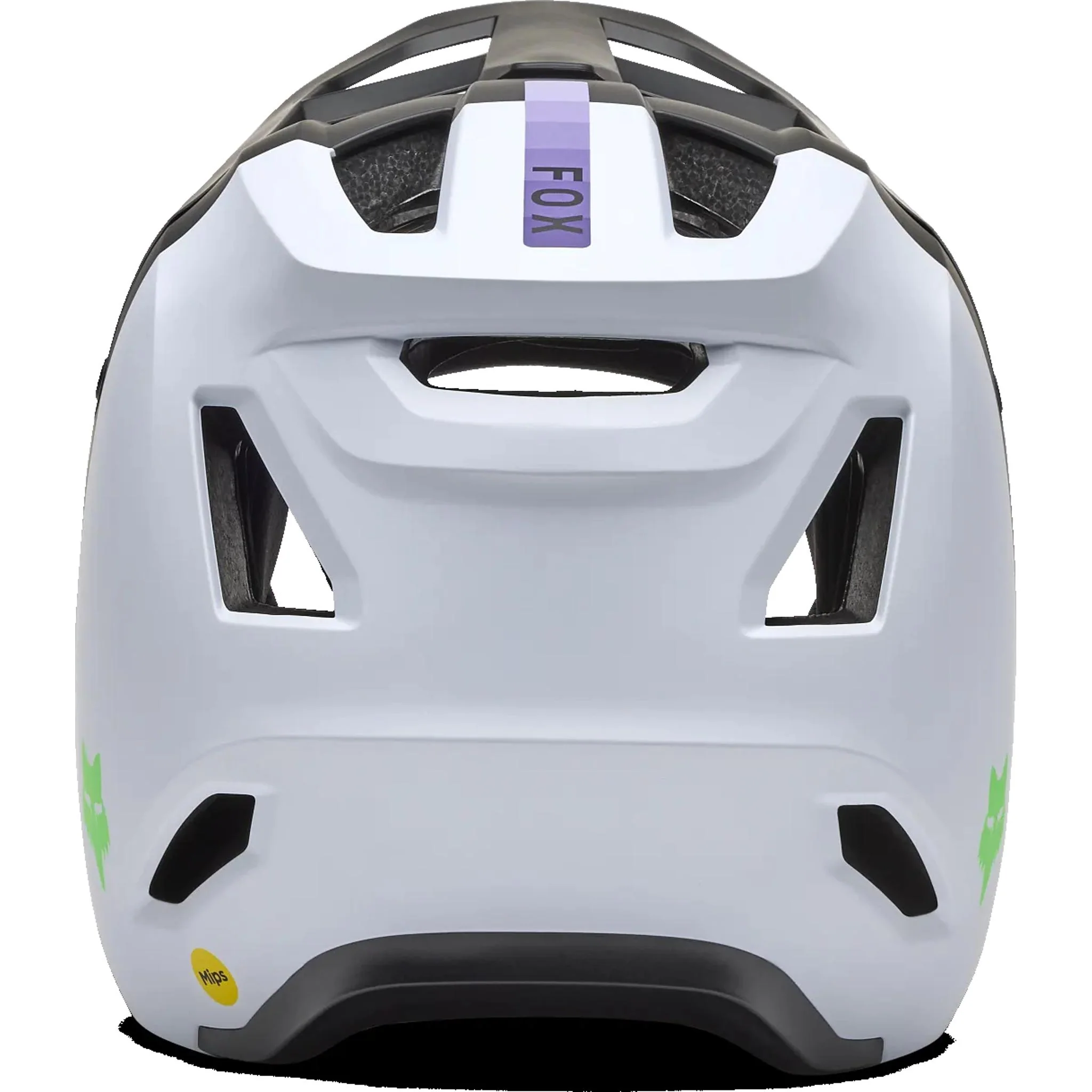Fox Youth Rampage 5050 MIPS Full Face MTB Helmet Black/White - Image 5